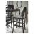 картинка ЭКЕДАЛЕН / ЭКЕДАЛЕН Барн стол+4 барн стула, темно-коричневый, Рамна Оррста светло-серый, 120 см от магазина Wmart