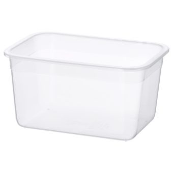 картинка IKEA 365+ ИКЕА/365+ Контейнер для продуктов - прямоугольн формы/пластик 2.0 л от магазина Wmart