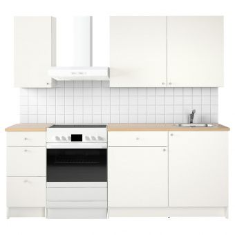 картинка КНОКСХУЛЬТ Кухня, белый, 160x61x220 см от магазина Wmart
