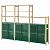 картинка ИВАР 3 секции/полки/шкаф, сосна, зеленый сетка, 259x30x179 см от магазина Wmart