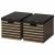 картинка ПИНГЛА Коробка с крышкой, черный, естественный, 56x37x36 см от магазина Wmart