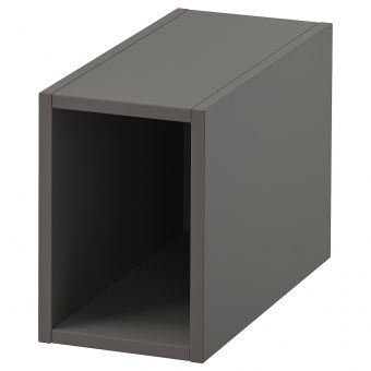 картинка ГОДМОРГОН Открытый шкаф, Гилльбурен темно-серый, 20x45x29 см от магазина Wmart