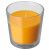 картинка СИНЛИГ Ароматическая свеча в стакане, Манго, желтый, 7.5 см от магазина Wmart