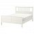 картинка HEMNES ХЕМНЭС Каркас кровати - белая морилка 180x200 см от магазина Wmart