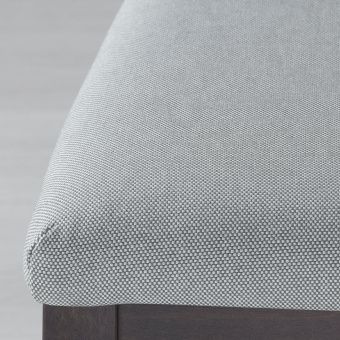 картинка ЭКЕДАЛЕН Чехол на стул, Оррста Рамна светло-серый от магазина Wmart