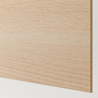 картинка ПАКС / МЕХАМН/СЕККЕН Гардероб, комбинация, белый, матовое стекло, 150x66x236 см от магазина Wmart