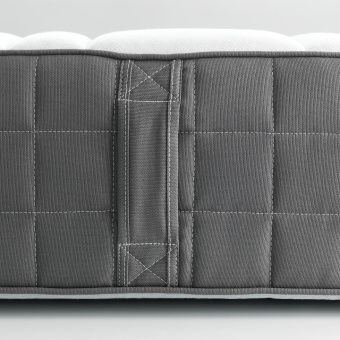 картинка ХОВОГ Матрас с пружинами карманного типа, жесткий, темно-серый, 160x200 см от магазина Wmart