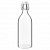 картинка KORKEN КОРКЕН Бутылка с пробкой - прозрачное стекло 1 л от магазина Wmart