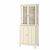 картинка ЛОММАРП Шкаф со стеклянными дверцами, светло-бежевый, 86x199 см от магазина Wmart