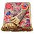 картинка KARISMATISK КАРИСМАТИСК Плед - цветочный орнамент бежевый 150x200 см от магазина Wmart