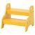 ТРУГЕН Детский табурет-лестница, желтый, 40x38x33 см