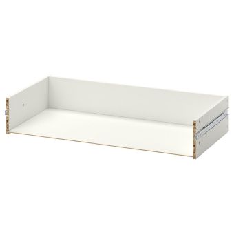 ХЭЛПА Ящик без фронтальной панели, белый, 80x40 см