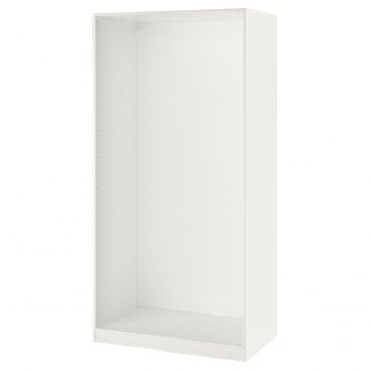 ПАКС Каркас гардероба, белый, 100x58x201 см