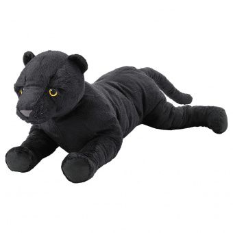 картинка MODERLIG МОДЕРЛИГ Мягкая игрушка - пантера/черный 54 см от магазина Wmart