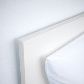 картинка МАЛЬМ Каркас кровати+2 кроватных ящика, белый, Лурой, 160x200 см от магазина Wmart