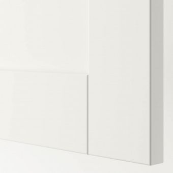 САННИДАЛЬ Дверь, белый, 40x60 см