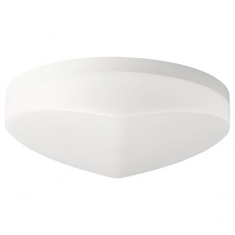 картинка SVALLIS СВАЛЛИС Светодиодный потолочный светильник - белый 27 см от магазина Wmart