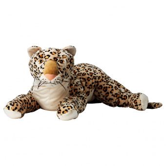 картинка MORRHÅR МОРРХОР Мягкая игрушка - леопард/бежевый 80 см от магазина Wmart