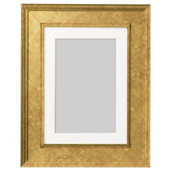 картинка ВИРСЕРУМ Рама, золотой, 13x18 см от магазина Wmart