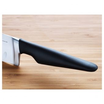 ВЁРДА Нож для овощей, черный, 16 см