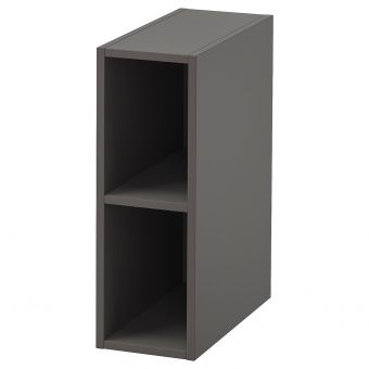 картинка ГОДМОРГОН Открытый шкаф, Гилльбурен темно-серый, 20x45x58 см от магазина Wmart