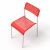 картинка IKEA 90225929 АДДЕ стул красный/белый от магазина Wmart