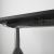картинка ИДОСЕН Стол/трансф, черный, темно-серый, 160x80 см от магазина Wmart