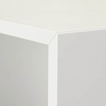 картинка ЭКЕТ Комбинация шкафов с ножками, белый, дерево, 35x35x80 см от магазина Wmart