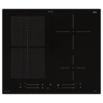картинка СМАКЛИГ Индукц варочн панель, ИКЕА 500 черный, 59 см от магазина Wmart
