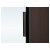 ТРИСИЛ Гардероб, темно-коричневый, зеркальное стекло, 79x61x202 см