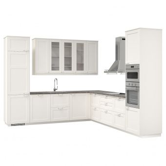 картинка METOD МЕТОД Кухня - белый/Сэведаль белый 330x311x251 см от магазина Wmart