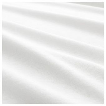 ВОРВИАЛ Натяжная простыня для кушетки, белый, 80x200 см