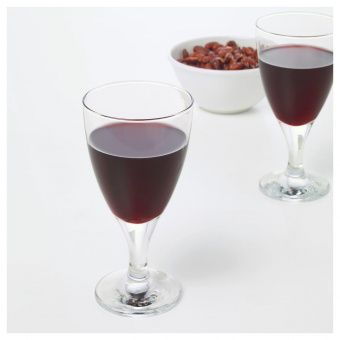 РЭТТВИК Бокал для красного вина, прозрачное стекло, 35 сл