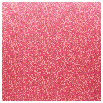 картинка KARISMATISK КАРИСМАТИСК Отрез ткани - различные орнаменты розовый 150x300 см от магазина Wmart