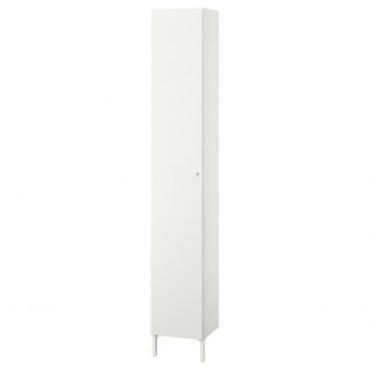 картинка NYSJÖN НЮШЁН Шкаф высокий - белый 30x190 см от магазина Wmart