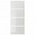картинка HOKKSUND ХОККСУНД 4 панели д/рамы раздвижной дверцы - глянцевый светло-серый 100x236 см от магазина Wmart