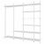 картинка ЭЛВАРЛИ 4 секции/полки, белый, 303x51x222-350 см от магазина Wmart