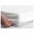 картинка ЛЕН Простыня натяжн для кроватки, белый, 60x120 см от магазина Wmart