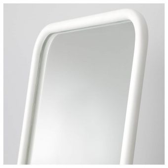 КНАППЕР Зеркало напольное, белый, 48x160 см