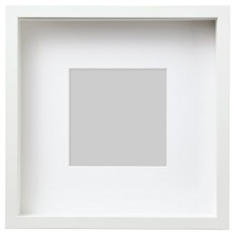 картинка САННАХЕД Рама, белый, 25x25 см от магазина Wmart