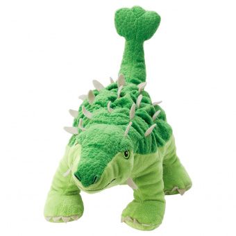 картинка ЙЭТТЕЛИК Мягкая игрушка, яйцо/динозавр, Анкилозавр, 37 см от магазина Wmart