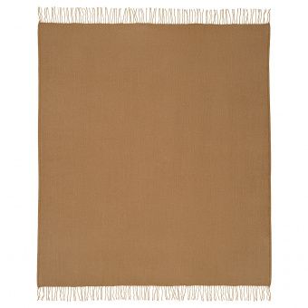 картинка ГУЛЬКЛИНТ Плед, светло-коричневый, 150x200 см от магазина Wmart
