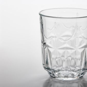 картинка СЭЛЛЬСКАПЛИГ Стакан, прозрачное стекло, с рисунком, 27 сл от магазина Wmart