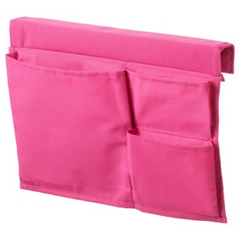 СТИККАТ Карман д/кровати, розовый, 39x30 см