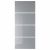 картинка БЬЁРНОЙА 4 панели д/рамы раздвижной дверцы, серый с эффектом тонировки, 100x236 см от магазина Wmart