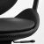 картинка ХАТТЕФЬЕЛЛЬ Рабочий стул с подлокотниками, Смидиг черный, черный от магазина Wmart