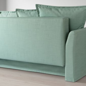 картинка ХОЛЬМСУНД 3-местный диван-кровать, Нордвалла светло-зеленый от магазина Wmart