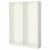 картинка ПАКС 2 каркаса гардеробов, белый, 150x35x201 см от магазина Wmart