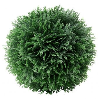 картинка FEJKA ФЕЙКА Растение искусственное - д/дома/улицы/кипарис в форме шара 24 см от магазина Wmart