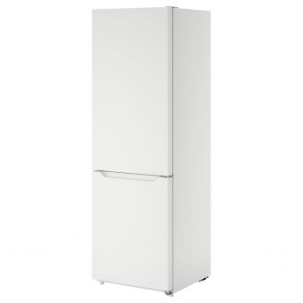 картинка PÅKALLA ПОКЭЛЛА Холодильник/ морозильник - ИКЕА 300 отдельно стоящий/белый 215/90 л от магазина Wmart